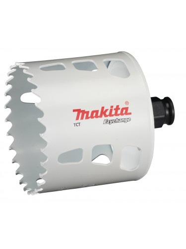 Scie-cloche polyvalente T.C.T, 76 mm, Ezychange Makita