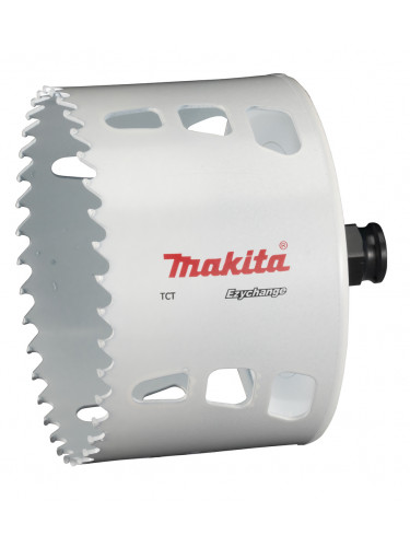 Scie-cloche polyvalente T.C.T, 102 mm, Ezychange Makita