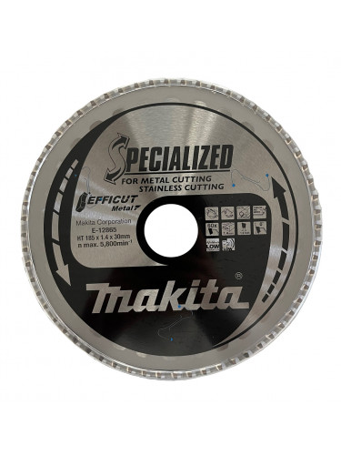 LAME CARB METAL EFFICUT 185X30 Makita