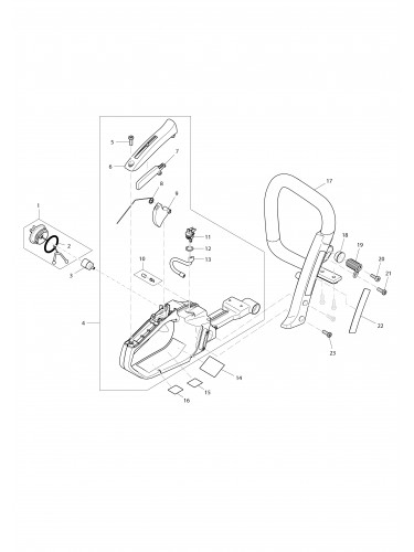 Vue éclatée Makita EA3201S#01