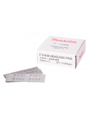 Finettes 23 Ga pour cloueurs pneumatiques et à batterie (DPT353, PT354, SN06) Makita