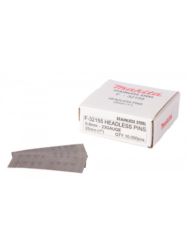 Finettes 23 Ga galvanisés pour cloueurs pneumatiques et à batterie (DPT353, PT354, SN06) Makita