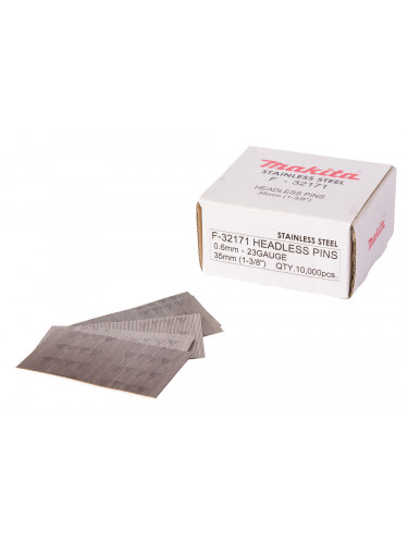 Finettes 23 Ga galvanisés pour cloueurs pneumatiques et à batterie (DPT353, PT354, SN06) Makita