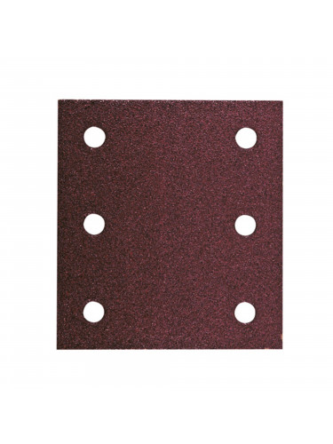 Feuilles abrasives velcro Hikoki 114x104 mm pour ponceuse vibrante #01