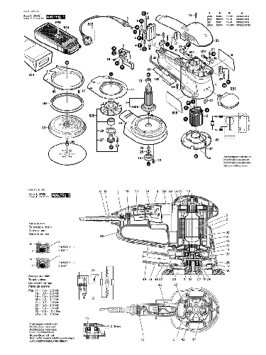 PONCEUSE ORBITALE BOSCH GEX 150 AC