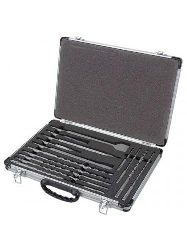 COFFRET  HIKOKI 12 FORETS + 5 BURINS SDS-Plus