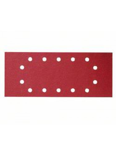 FEUILLES ABRASIVES BOSCH 115 X 280 mm 14 TROUS