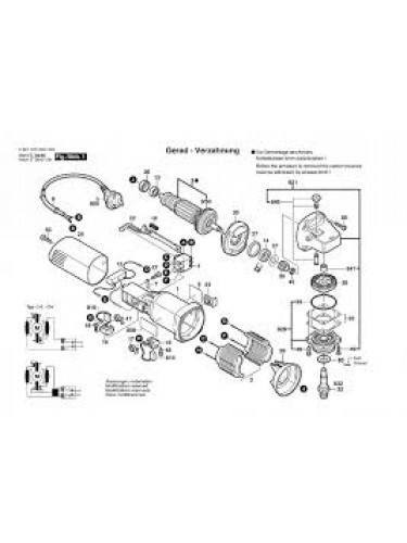 MEULEUSE BOSCH GWS 6-125