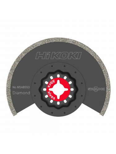 Lame multitool Starlock Hikoki MSA85SD Diamant Abrasif #01