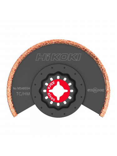Lame multitool Starlock Hikoki MSA85SH HM/TC Abrasif #01