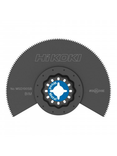 Lame multitool Starlock Hikoki MSD100SB BiM Bois+Métal #01