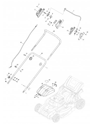 Vue éclatée Makita LM002J#01