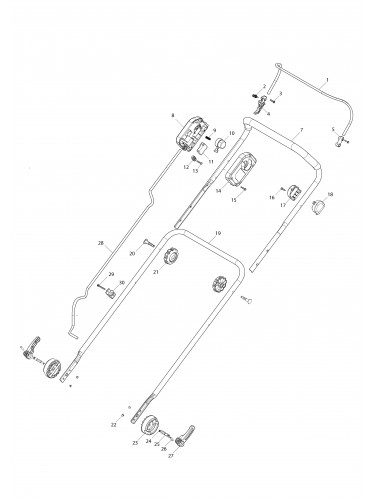 Vue éclatée Makita LM004G#01