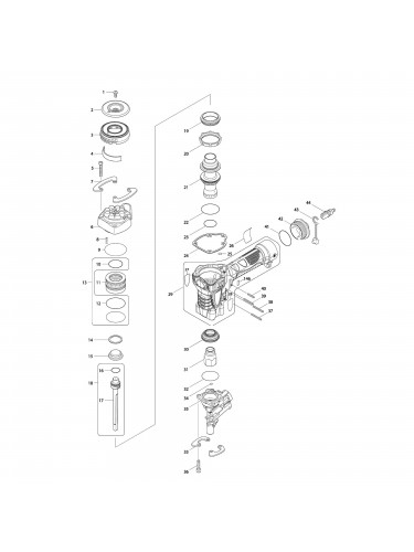 Vue éclatée Makita AN450H #01