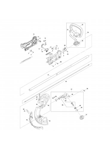 Vue éclatée Makita BBC300 #01