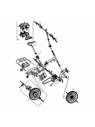 Vue éclatée Makita BBY180 #01