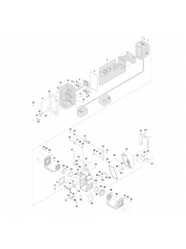 Vue éclatée Makita BMR100 #01