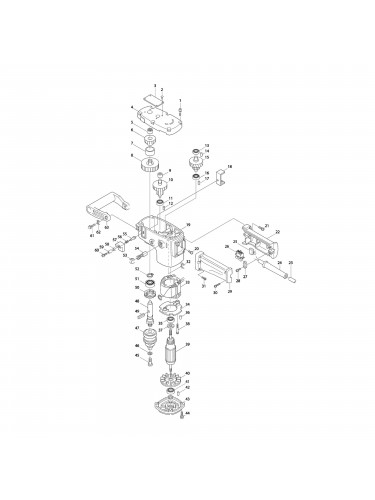Vue éclatée Makita DA6300 #01
