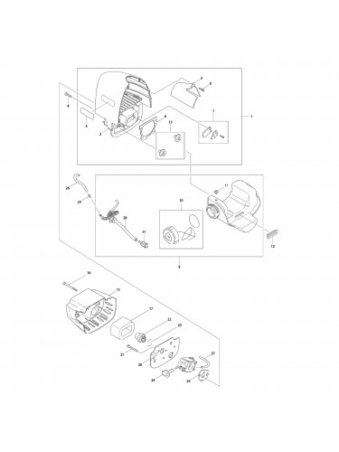 Vue éclatée Makita DST300 #01