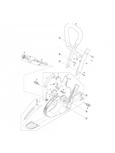 Vue éclatée Makita EA5000P38E-KIT #01
