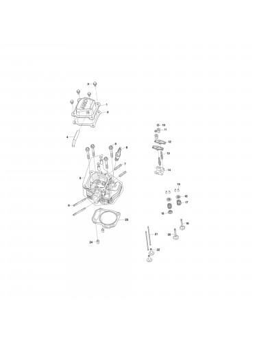 Vue éclatée Makita EG2850A #01