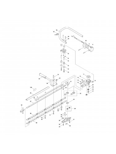 Vue éclatée Makita EH760 #01