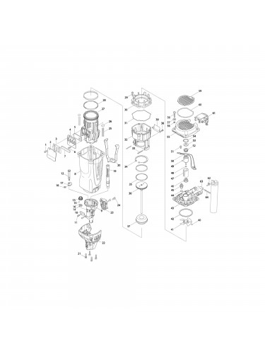 Vue éclatée Makita GN420CSE #01