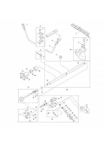 Vue éclatée Makita RBC310 #01