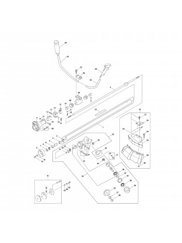 Vue éclatée Makita RBC420E #01