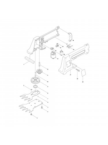 Vue éclatée Makita UM1000D #01
