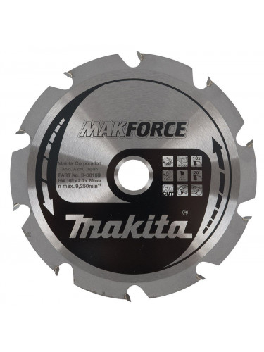 LAME SCIE CIRCULAIRE BOIS MAKITA "MAKFORCE" D 165 mm