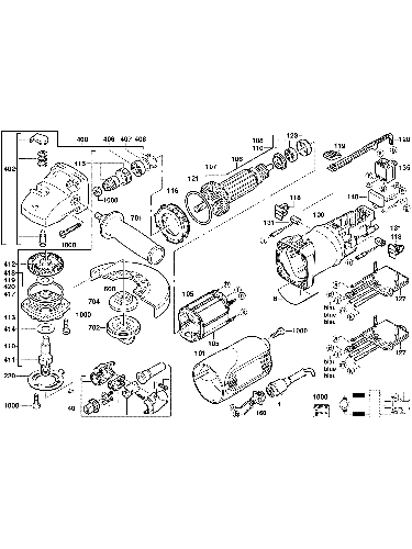 MILWAUKEE AG9-125XE#4000403207