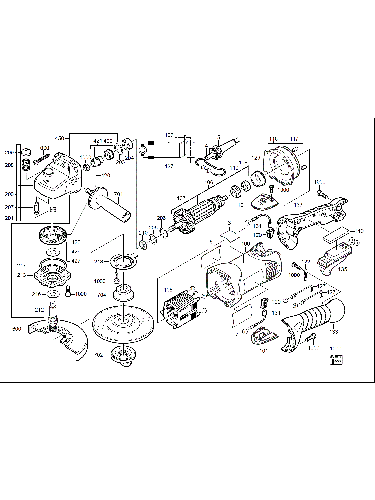 MILWAUKEE AG13-125X#4000407291
