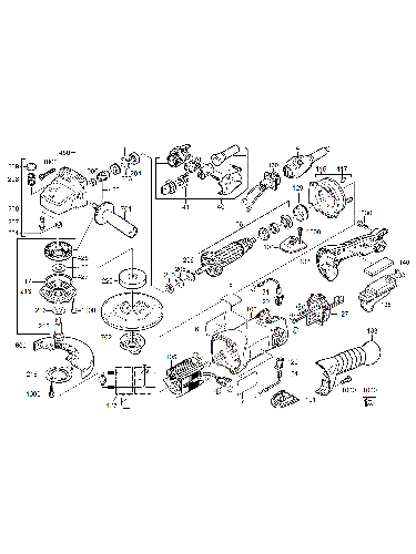 MILWAUKEE AGV16-125XC#4000407326