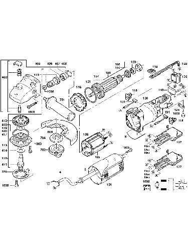 MILWAUKEE AG9-125XC#4000415162