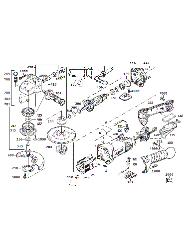 MILWAUKEE AGV17-125XE#4000432231
