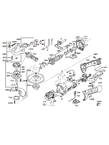 MILWAUKEE AGV17-125XE GB1#4000449661