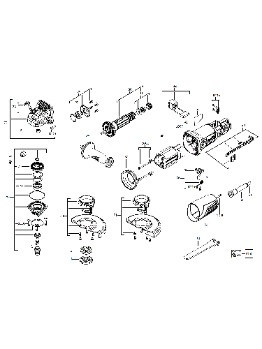 MILWAUKEE AGV10-125EK#4000452968