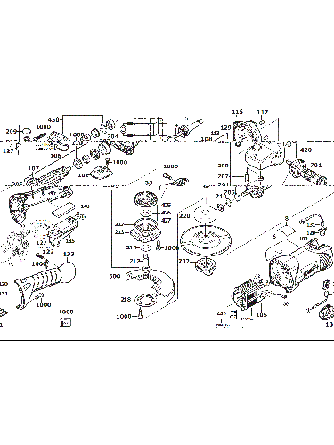 MILWAUKEE AGV17-125XE GB1#4000455201