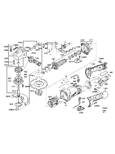 MILWAUKEE AGV17-125XE GB1#4000463775