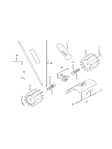Vue éclatée Milwaukee M18FOPH-RBA 4000491480#01