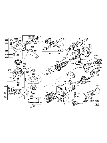 Vue éclatée Milwaukee AG16-150QXC 4000381488#01