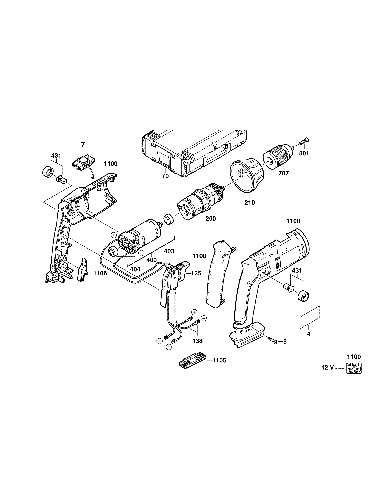 Vue éclatée Milwaukee P12PX 4000386606#01