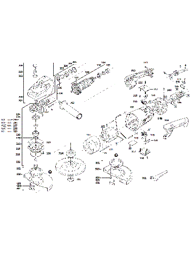 Vue éclatée Milwaukee AGV24-230E 4000476848#01