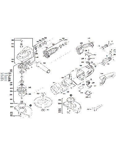 Vue éclatée Milwaukee AG24-230E_DMS 4000476835#01