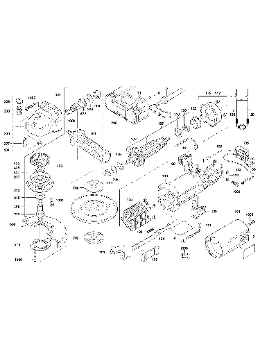 Vue éclatée Milwaukee AG12-125 4000403451#01