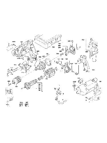 Vue éclatée Milwaukee HDP950-PDE13 4000409201#01