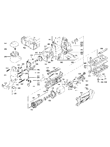 Vue éclatée Milwaukee HD18JSB-32C 4000403038#01