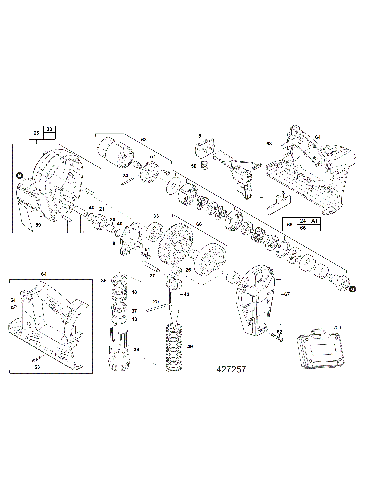 Vue éclatée Milwaukee HD18PXP-H0622C_IN2 4000427255#01