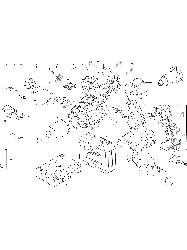 Vue éclatée Milwaukee M18CDD-0 4000431201#01